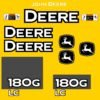 Fits 180G LC John Deere Excavator Replacement Decals