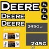 Fits 245G LC John Deere Excavator Replacement Decals