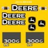 Fits 300G LC John Deere Excavator Replacement Decals