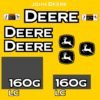 Fits 160G LC John Deere Excavator Replacement Decals