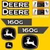 Fits 160G John Deere Excavator Replacement Decals