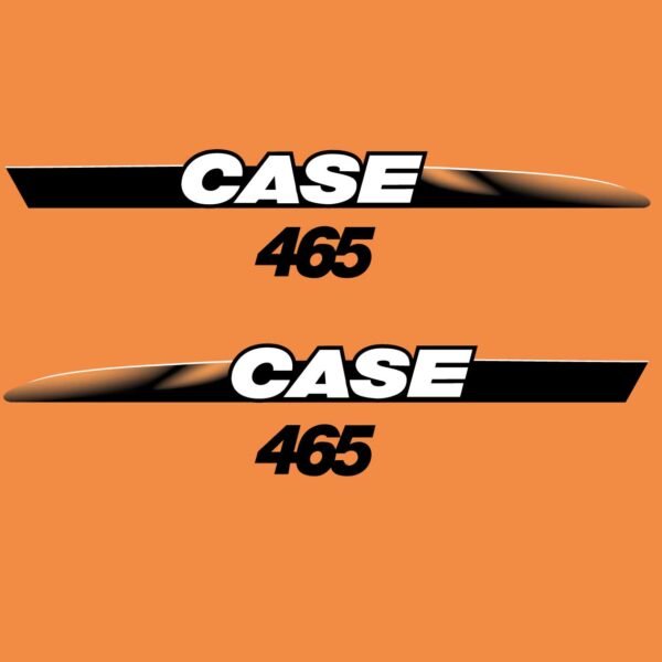 Fits 465 Case Skid Steer Replacement Decals