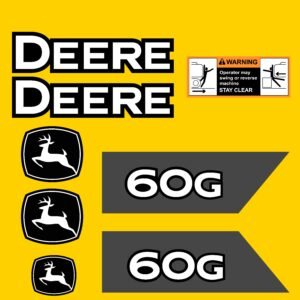 60G-deere decals