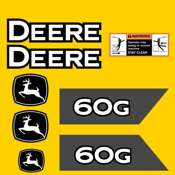 60G-deere decals