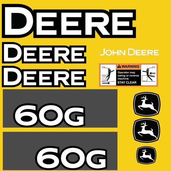 60g deere decals
