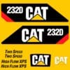 fits-232d-caterpillar-skid-steer-replacement-decals-8449309 Fits 232D Caterpillar Skid Steer Replacement Decals