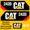 fits-242d-caterpillar-skid-steer-replacement-decals-7739964 Fits 242D Caterpillar Skid Steer Replacement Decals