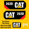 Fits 262D Caterpillar Skid Steer Replacement Decals