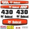 Fits 430 Bobcat Excavator Replacement Decals