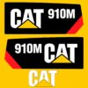 fits-910m-caterpillar-compact-wheel-loader-replacement-decals-3089979 Fits 910M Caterpillar Compact Wheel Loader Replacement Decals