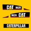 Fits 962H Caterpillar Wheel Loader Replacement Decals - Dun Decals