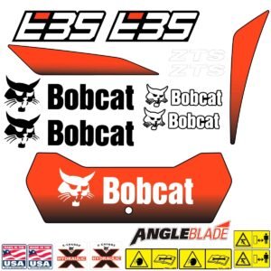 Fits E35 Bobcat Excavator Replacement Decals