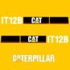 Fits IT12B Caterpillar Wheel Loader Replacement Decals - Dun Decals