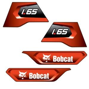 Fits L65 Bobcat Wheel Loader Replacement Decals - Dun Decals