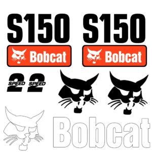 Fits S150 Bobcat Skid Steer Replacement Decals