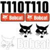 Fits T110 Bobcat Replacement Decal Sticker - Outdoor Durable Laminate