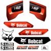 Fits T62 Bobcat Skid Steer Replacement Decals - Dun Decals