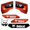 Fits T76 Bobcat Replacement Decal Sticker - Outdoor Durable Laminate