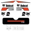 Fits T770 Bobcat Track Loader Replacement Decals - Dun Decals