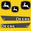 Fits 317 John Deere Skid Steer Replacement Decals