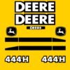 Fits 444H John Deere Wheel Loader Replacement Decals
