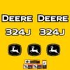 Fits 324J John Deere Wheel Loader Replacement Decals