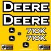 Fits 710K John Deere Backhoe Loader Replacement Decals