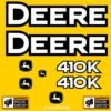 Fits 410K John Deere Backhoe Loader Replacement Decals