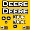 Fits 310K John Deere Backhoe Loader Replacement Decals