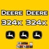 Fits 324K John Deere Wheel Loader Replacement Decals