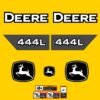 Fits 444L John Deere Wheel Loader Replacement Decals