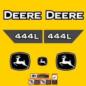 Fits 444L John Deere Wheel Loader Replacement Decals