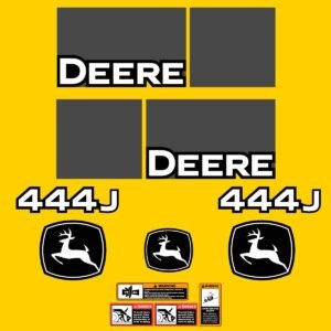 Fits 444J John Deere Wheel Loader Replacement Decals