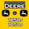 Fits 1050J John Deere Crawler Dozer Replacement Decals