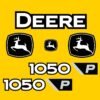Fits 1050 P-Tier John Deere Crawler Dozer Replacement Decals