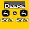 Fits 450J John Deere Crawler Dozer Replacement Decals