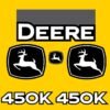 Fits 450K (2021+) John Deere Crawler Dozer Replacement Decals