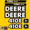 Fits 410E (Pre 2004) John Deere Backhoe Loader Replacement Decals