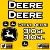 Fits 310SL (2021+) John Deere Backhoe Loader Replacement Decals