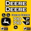 Fits 710 John Deere Backhoe Loader Replacement Decals