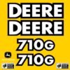 Fits 710G (Pre 2004) John Deere Backhoe Loader Replacement Decals