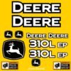 Fits 310L EP (2021+) John Deere Backhoe Loader Replacement Decals