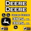 Fits 310SL HL (2021+) John Deere Backhoe Loader Replacement Decals