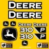 Fits 310 P-Tier John Deere Backhoe Loader Replacement Decals