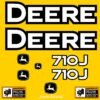 Fits 710J John Deere Backhoe Loader Replacement Decals