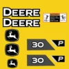 Fits 30 P-Tier John Deere Excavator Replacement Decals