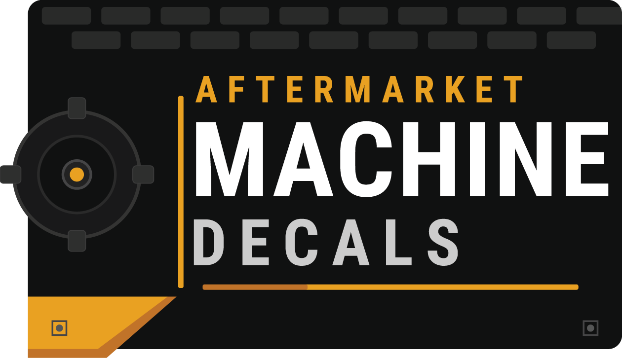 After Market Machine Decals