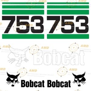 Fits 753 Bobcat Skid Steer Replacement Decals